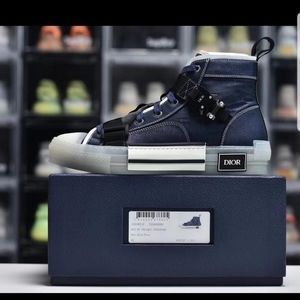 Brand New Blue Dior B23 Unisex Shoe